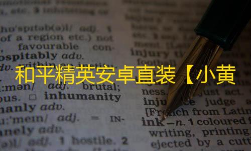 和平精英安卓直装【小黄鸭直装】辅助